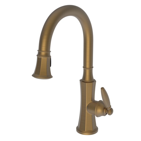 Newport Brass Pull-Down Kitchen Faucet in Satin Bronze, Pvd 1200-5103-10 - main